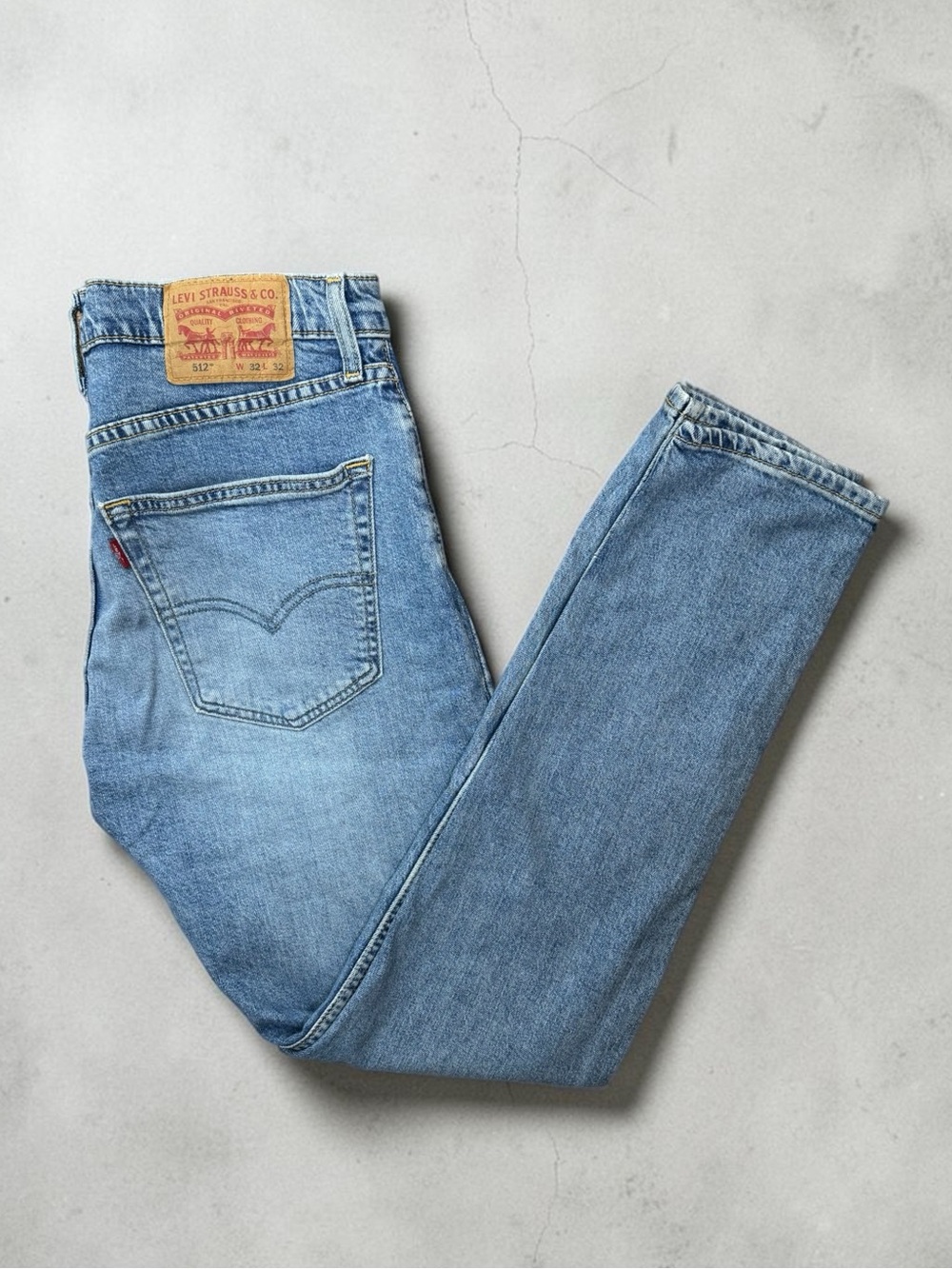 Levi's Men's 512 Slim Taper Jeans Medium Blue Size 32 x 32